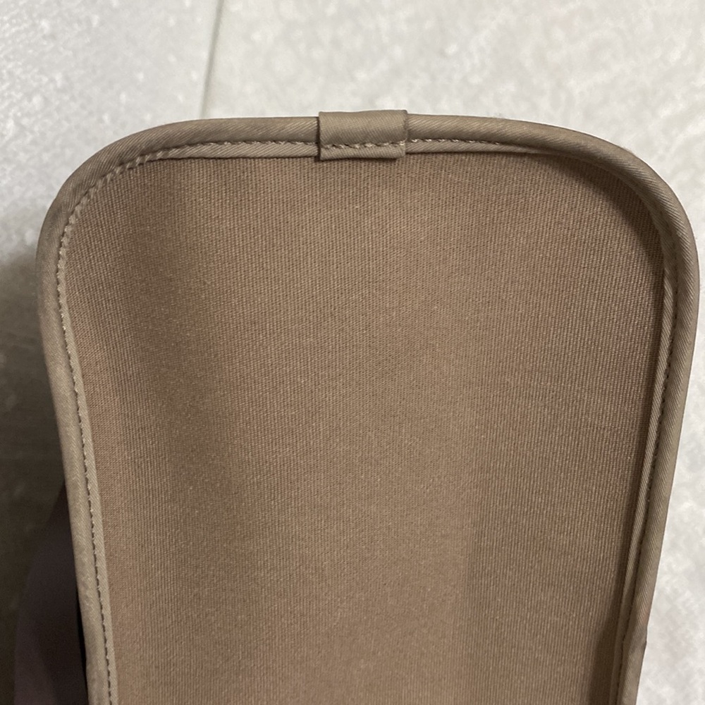 *SOLD*Hermès Toile H Cabag Elan Etoupe Canvas With Leather Expandable Tote bag - Picture 13 of 17